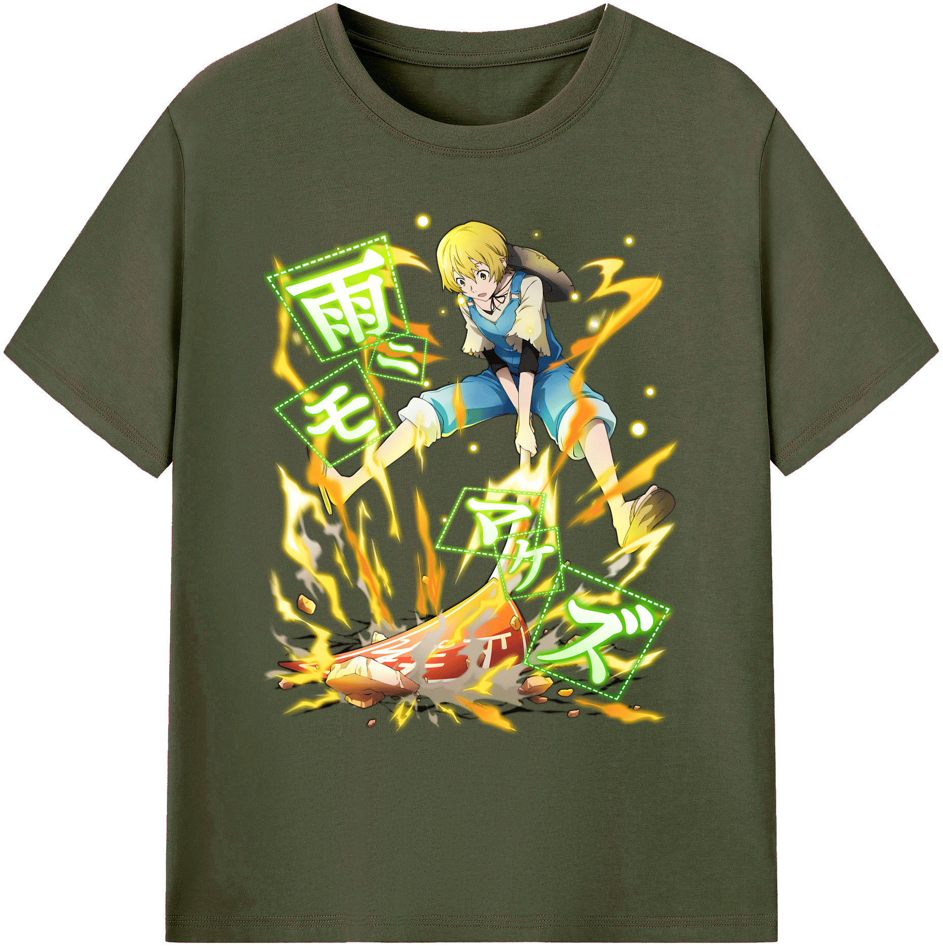 （画像用） 文豪ストレイドッグス Bungo Stray Dogs 綿100％ メンズ半袖Tシャツ｜肌触りやわらか＆通気性